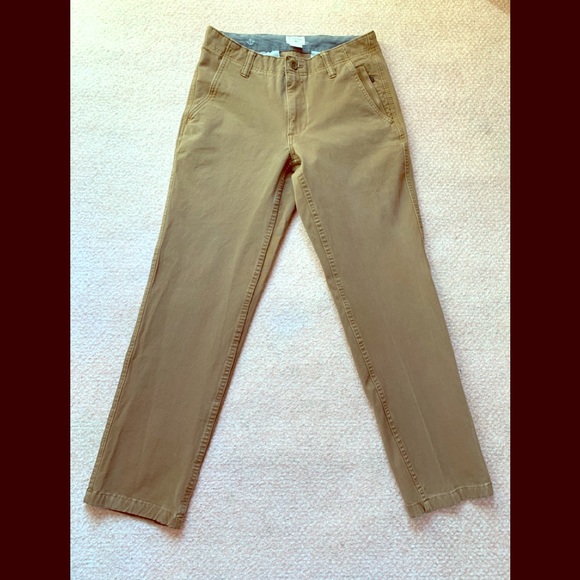 tapered khakis men's